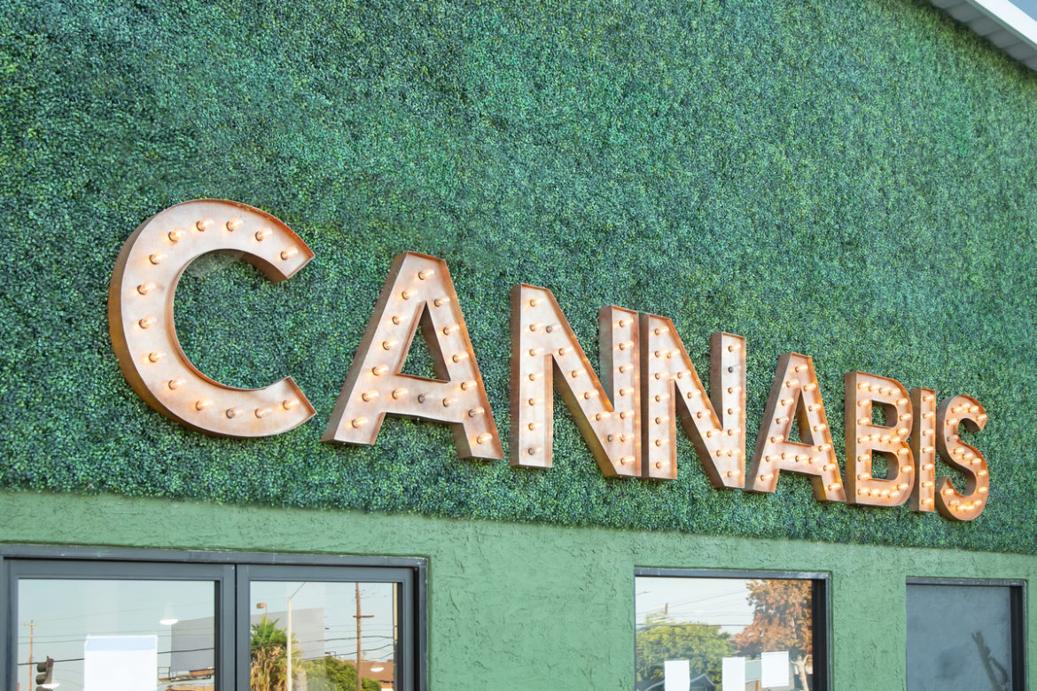 Legalized marijuana dispensary